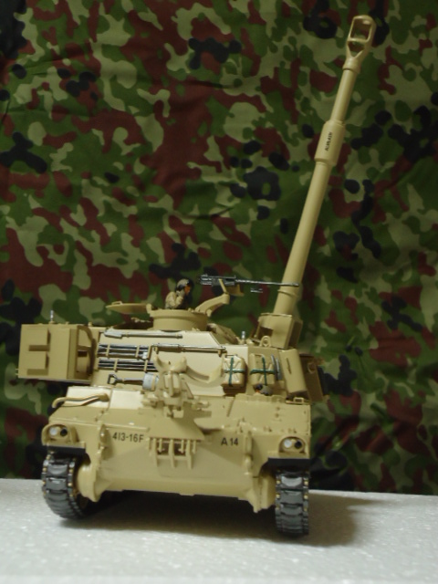 タミヤ・アメリカM109A6パラディン自走砲 : 燃やせないごみ研究所