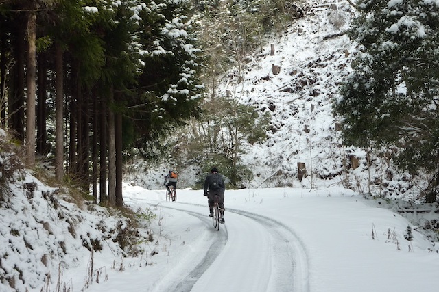 新春、北山雪遊び_c0107075_21423823.jpg