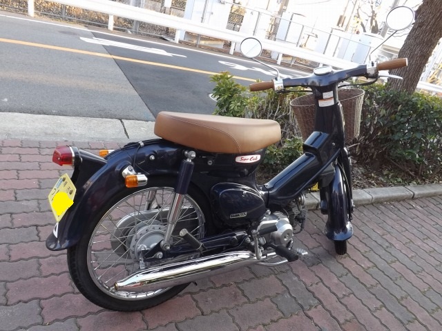 スーパーカブ90DXカスタム作業。 : モーターヘッド サイクル