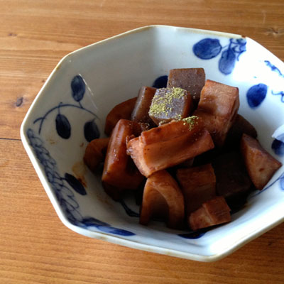 一日遅れの七草がゆ。_a0026127_1844547.jpg