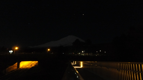 元旦～月夜に照らされた富士山～_f0142953_23134477.jpg