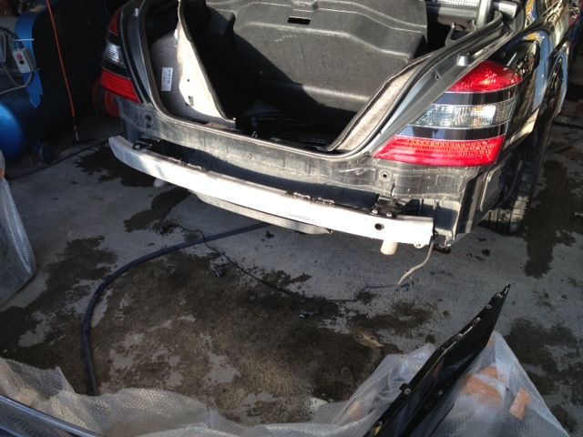 ベンツ AMG S550 W221 エアロ マフラー 取付 札幌 トミー_b0127002_2342845.jpg