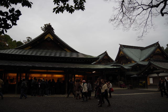 伊勢神宮　内宮　皇大神宮　その５　神楽殿と帰路の風景_c0011649_892114.jpg