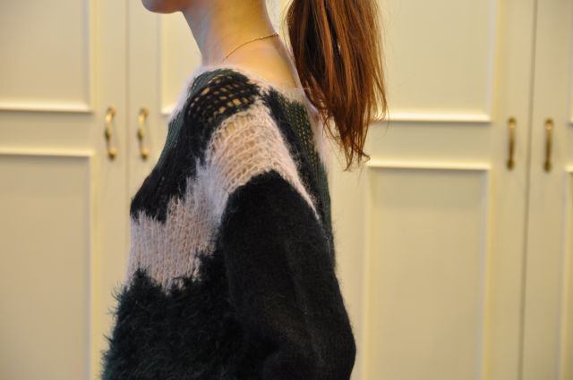 モヘアの温かさ DRIES VAN NOTEN ._b0110586_19322568.jpg