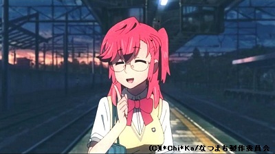 あの夏で待ってる 舞台探訪005小諸市小諸学園 県道139号通学路 04話 蜃気楼の如く あの夏で待ってる 舞台探訪005小諸市小諸学園 県道139号通学路 04話 蜃気楼の如く