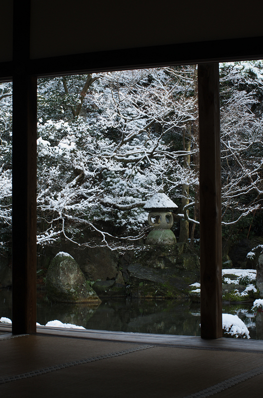 雪景の蓮華寺にて_f0155048_23294622.jpg