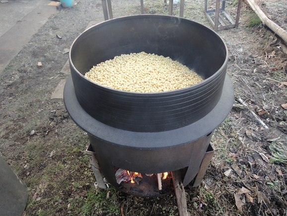 去年の暮れの味噌造り_a0118461_21224744.jpg