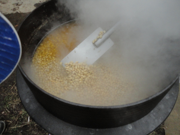 去年の暮れの味噌造り_a0118461_2125095.jpg
