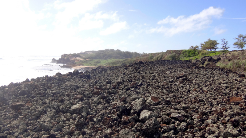 2013/01/08 Kauai island Trail Trip Day.2 Maha Ulepu Coast Trail _b0220886_14593872.jpg