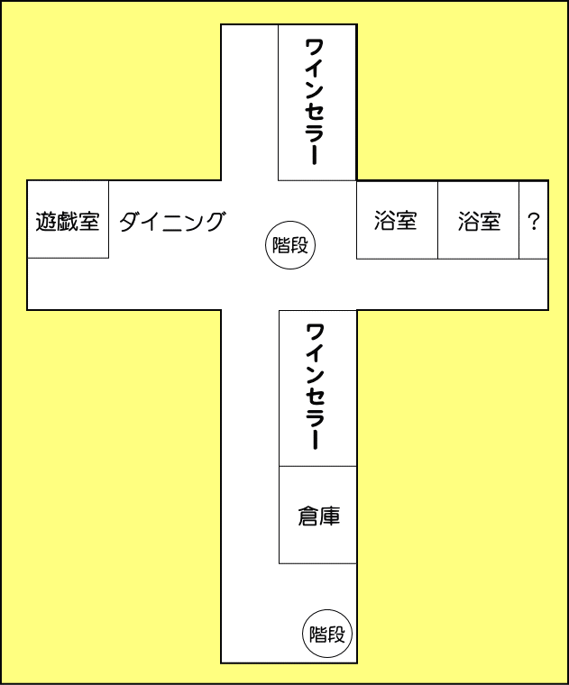 『薔薇十字館殺人事件』 第２話 - 賀正 ／ 金田一少年の事件簿_e0018444_0262369.gif