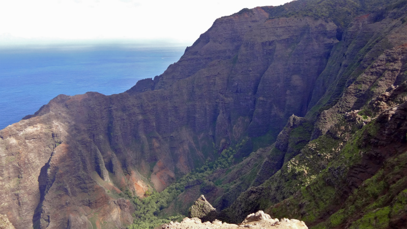 2013/01/09 Kauai island Trail Trip Day.3 Nu\'alolo Trail-Nu\'alolo Cliff trail-Awa\'awapuhi Trail_b0220886_12105679.jpg