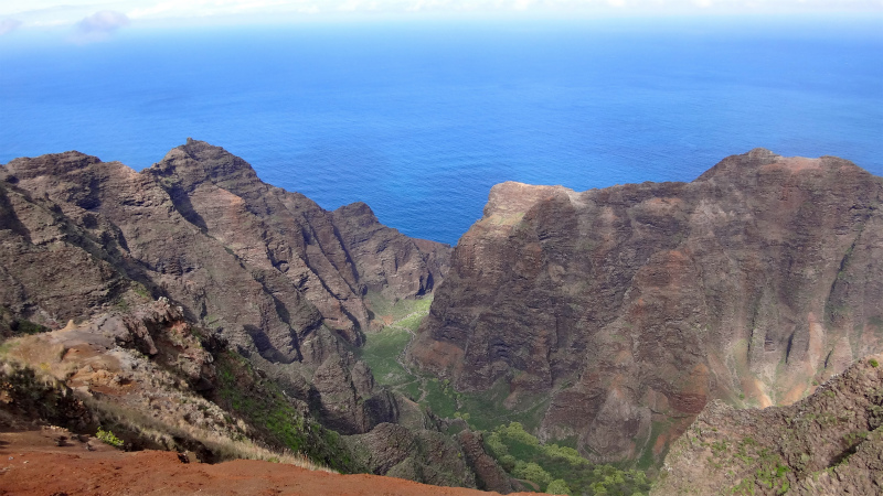 2013/01/09 Kauai island Trail Trip Day.3 Nu\'alolo Trail-Nu\'alolo Cliff trail-Awa\'awapuhi Trail_b0220886_12231981.jpg