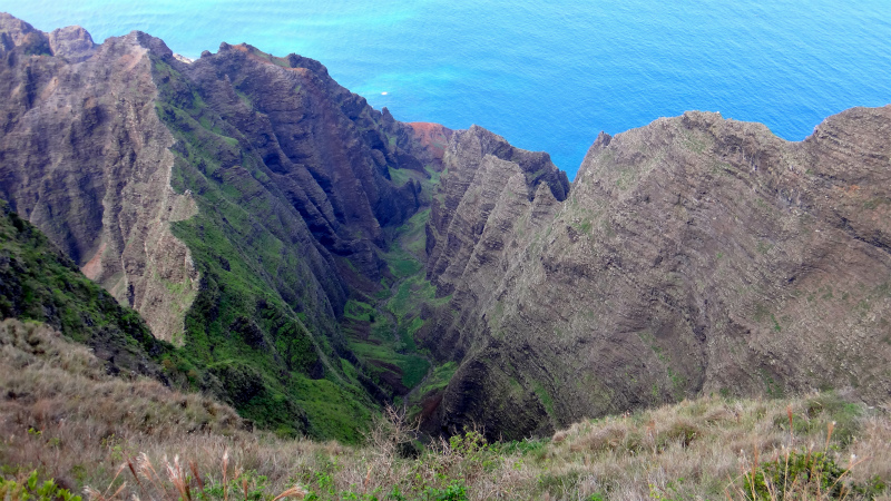 2013/01/09 Kauai island Trail Trip Day.3 Nu\'alolo Trail-Nu\'alolo Cliff trail-Awa\'awapuhi Trail_b0220886_12275760.jpg