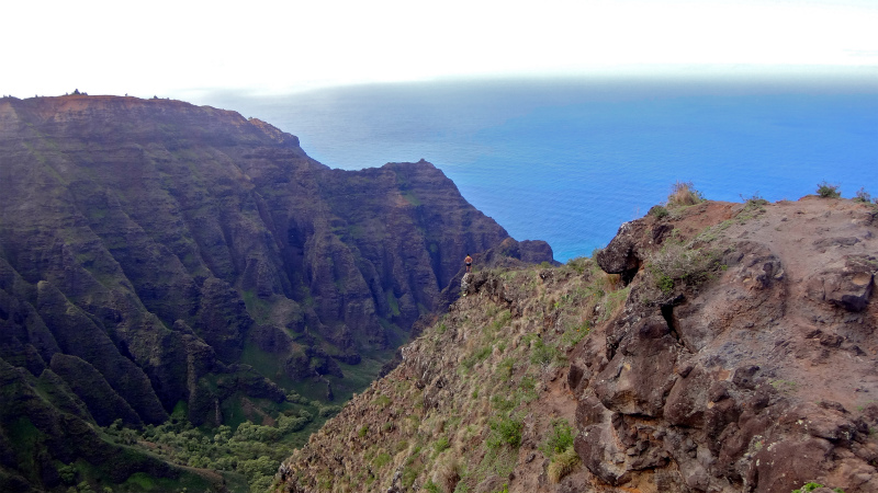 2013/01/09 Kauai island Trail Trip Day.3 Nu\'alolo Trail-Nu\'alolo Cliff trail-Awa\'awapuhi Trail_b0220886_12302629.jpg