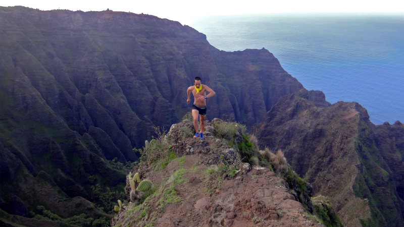 2013/01/09 Kauai island Trail Trip Day.3 Nu\'alolo Trail-Nu\'alolo Cliff trail-Awa\'awapuhi Trail_b0220886_12361177.jpg