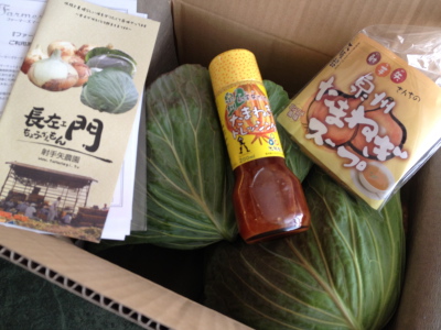 ++泉州松波キャベツで「アンチョビお好み焼き」++_e0140921_904184.jpg