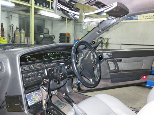 サイバーナビ装着 ｊｚａ７０ スープラ ｈｕｄ付き 店長mizo