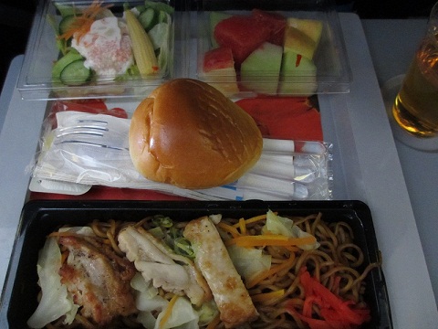 KLM機内食　帰り編_c0186684_9204234.jpg