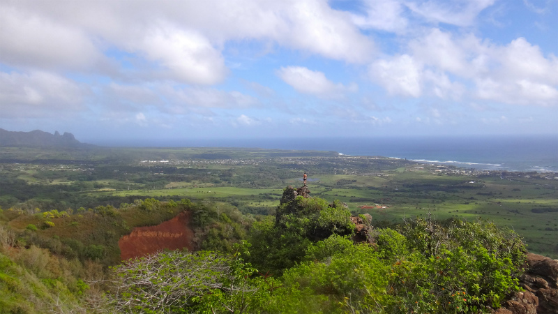 2013/01/10 Kauai island Trail Trip Day.4 Nou Nounou Mountain East Trail _b0220886_13252670.jpg
