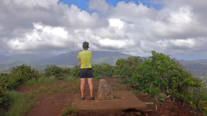 2013/01/10 Kauai island Trail Trip Day.4 Nou Nounou Mountain East Trail _b0220886_13405673.jpg