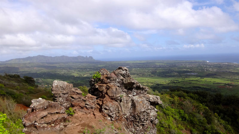 2013/01/10 Kauai island Trail Trip Day.4 Nou Nounou Mountain East Trail _b0220886_13461995.jpg