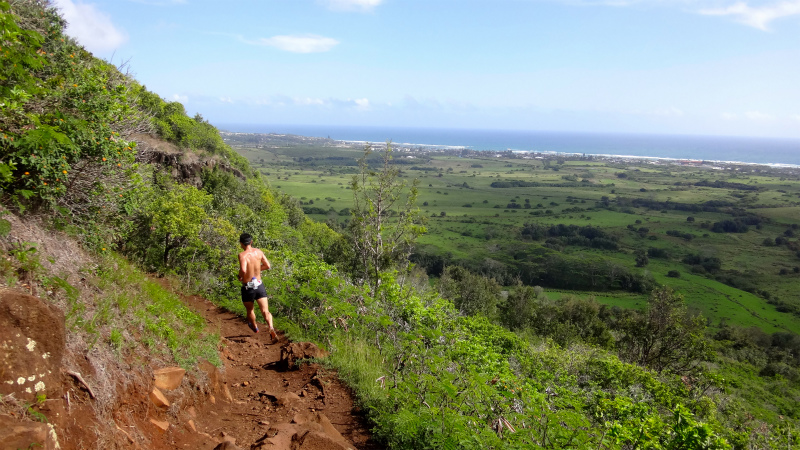 2013/01/10 Kauai island Trail Trip Day.4 Nou Nounou Mountain East Trail _b0220886_1353186.jpg