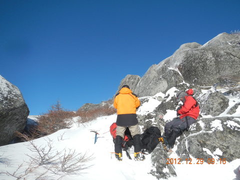2012冬合宿 番外編 ワンダーランド鳳凰三山_d0237801_12324121.jpg