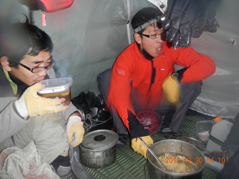 2012冬合宿 番外編 ワンダーランド鳳凰三山_d0237801_12365715.jpg