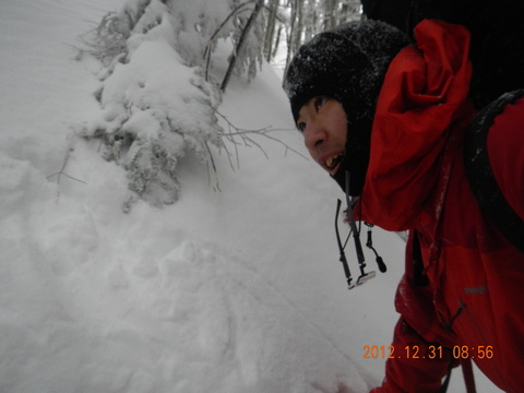 2012冬合宿 番外編 ワンダーランド鳳凰三山_d0237801_12403427.jpg
