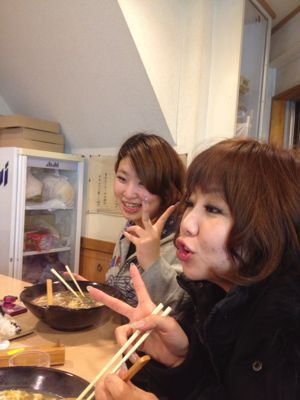 スタッフと•••。_e0166340_1283433.jpg