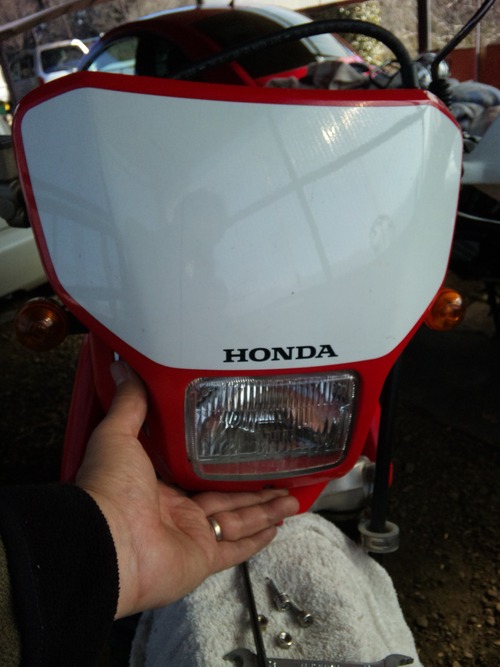 送料無料】ホンダ XR250 baja MD30 純正ヘッドライト フロントウィンカー
