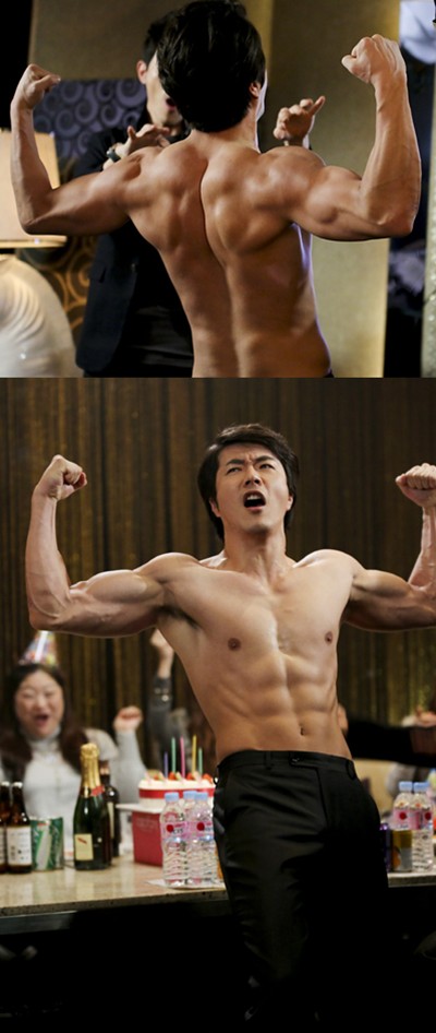 彫刻のような筋肉 ０ Kwon Sang Wooに 落ちて