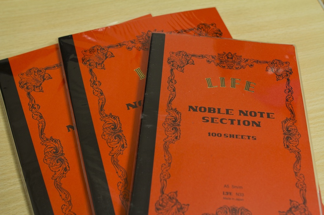 酸塩基平衡　水電解質が好きになる＆ノート購入　（　C.D. NOTEBOOK　&  LIFE NOBEL NOTE ）_b0188590_41225.jpg