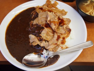 焼肉カレー（並）_e0113495_1352019.jpg