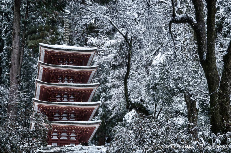 室生寺雪景_c0226348_1946467.jpg