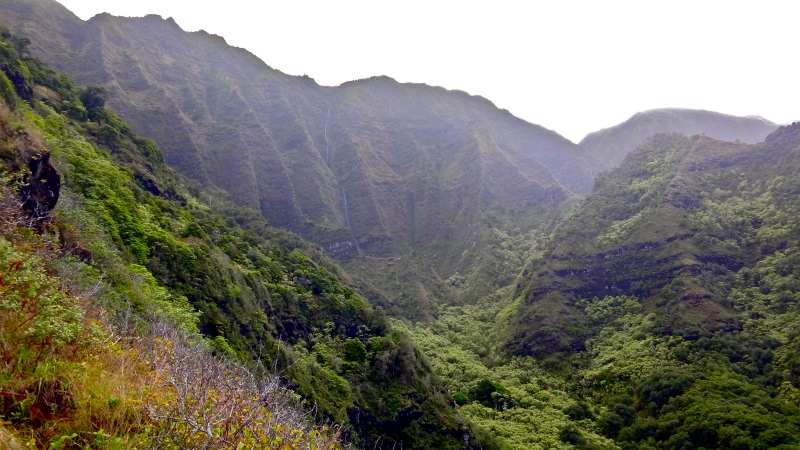 2013/01/12 Kauai island Trail Trip Day.6 Kalalau Trail-Hanakapi \'ai Valley Trail _b0220886_13183713.jpg