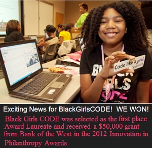 アフリカン・アメリカン女子向けIT起業家養成プログラム Black Girls CODE_b0007805_11542526.jpg
