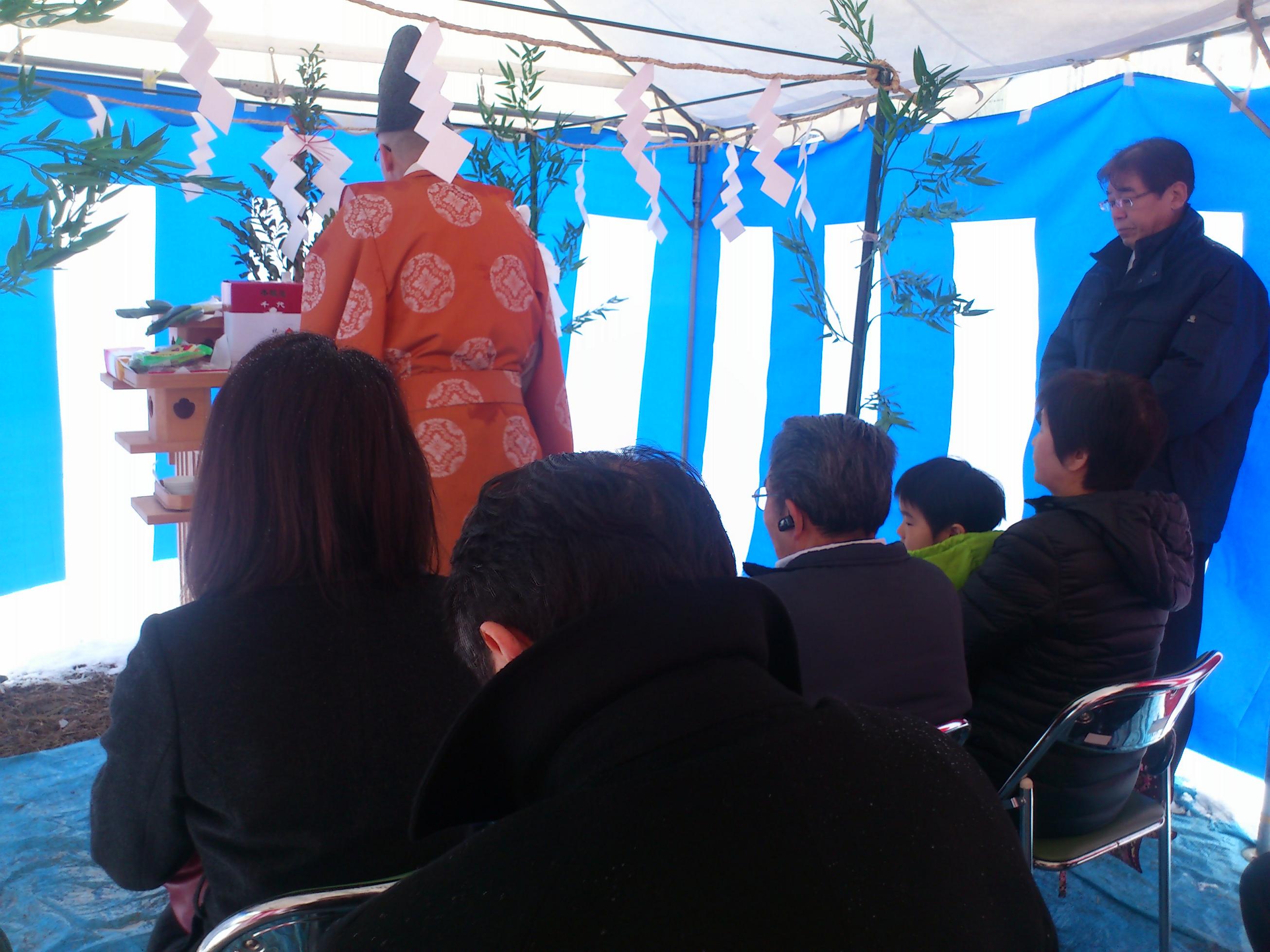 山形市 OB邸 地鎮祭_c0097137_1651887.jpg