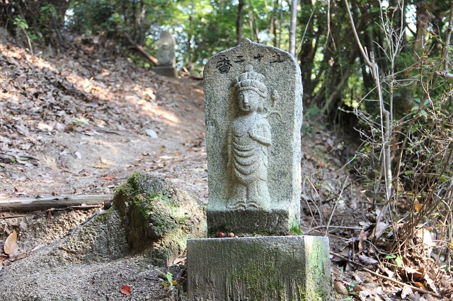 蓮華寺山登山　蓮華寺ルート　その4　第四十四番石仏～第六十番石仏_b0095061_101124100.jpg