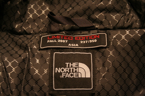 the north face limited edition
