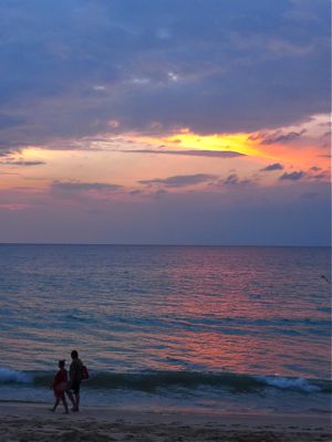 sunset time @ Bang Tao Beach_a0086340_23502245.jpg