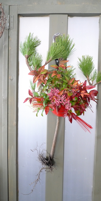 お正月飾り 玄関用 壁掛けタイプ 札幌 花屋 Mell Flowers