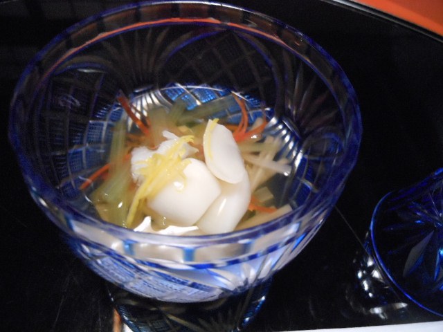 料理家・平野寿将さんの自家製からすみとか・トリュフご飯など・・・_a0075802_1158547.jpg