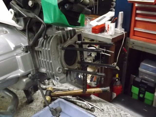 スーパーカブ110プロボアアップ作業。_e0157602_20293194.jpg