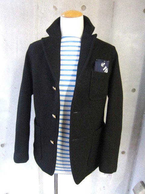 FIDELITY ・・・ 紺ブレ風 Melton JACKET!★! 人気です~☆_d0152280_23204964.jpg