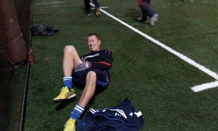 2013初蹴り フットサル_f0163105_17155849.jpg