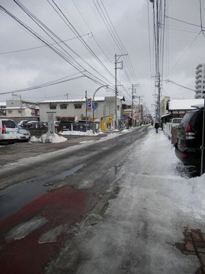 アンカーシクロクロスバイクの整備、今日の宮城野区原町の様子_e0140354_1458776.jpg