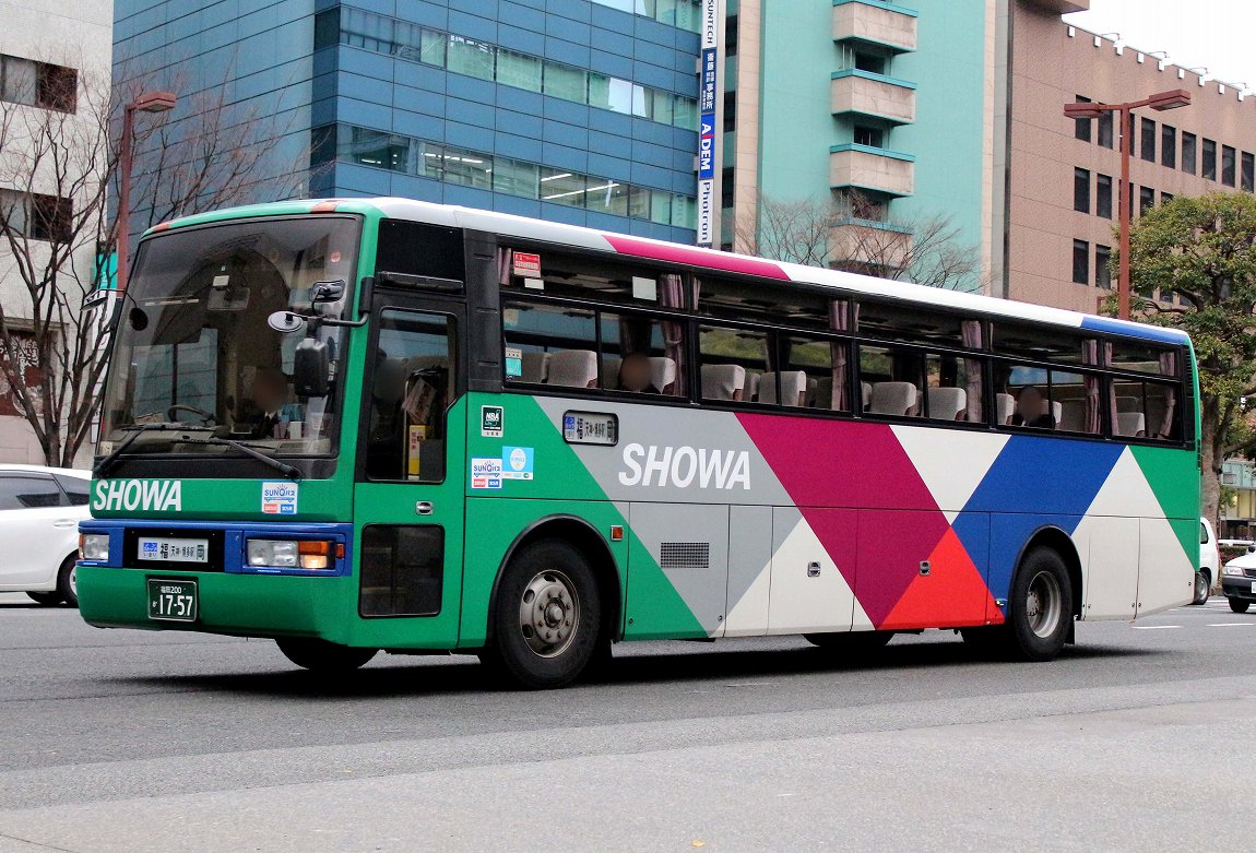 昭和自動車 1757 : バス三昧