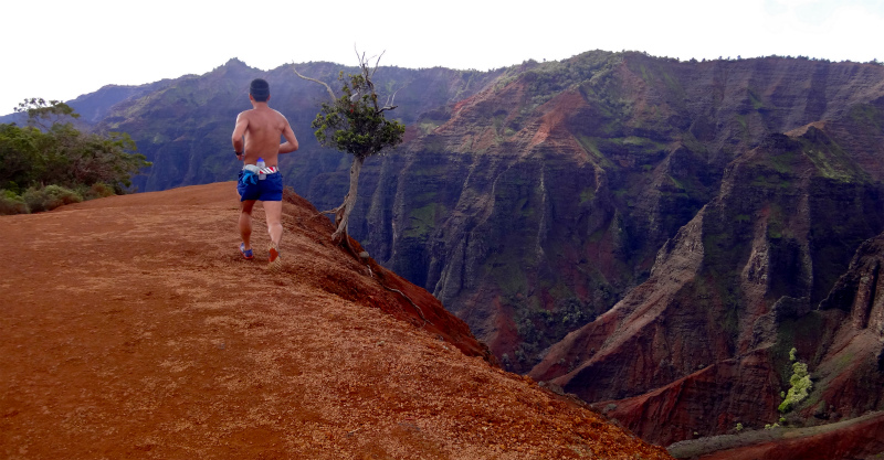 2013/01/14 Kauai island Trail Trip Day.8 Pu\'u Hinahina Trail-Canyon Trail-Kumuwela Trail _b0220886_13543725.jpg