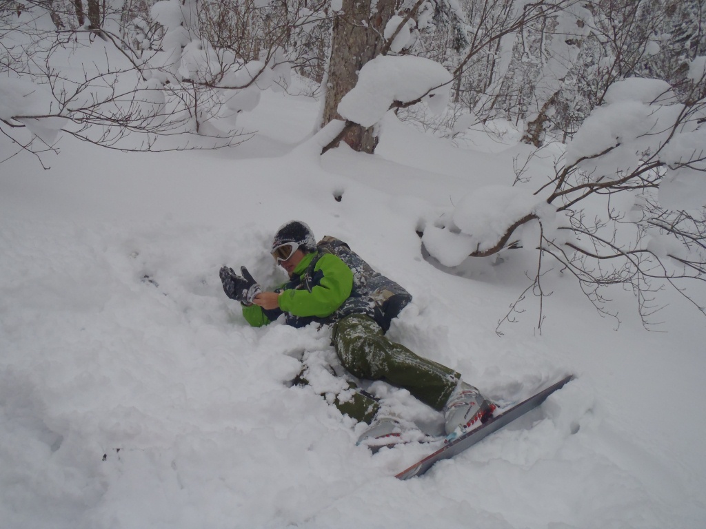 今シーズン初山スキ　in 羊蹄山_c0096000_04406.jpg